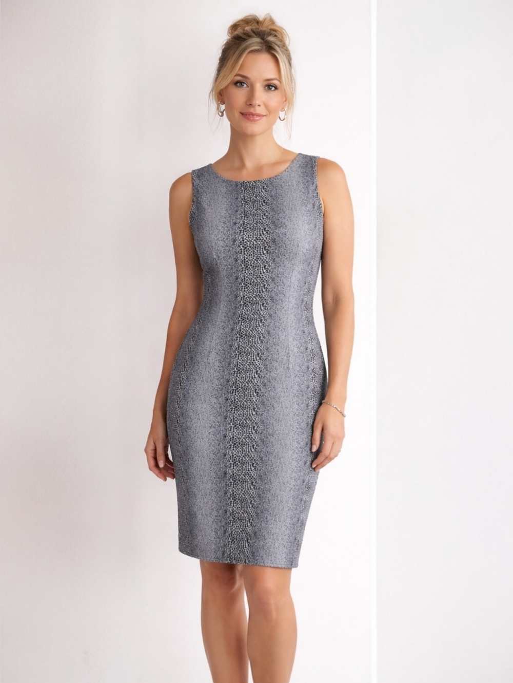 Nine West Concrete Jungle Sheath Bodycon Dress Size 2